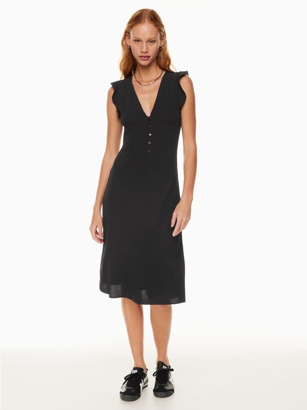 Aritiza Sunday Best Exude Midi Dress - 0 - Black